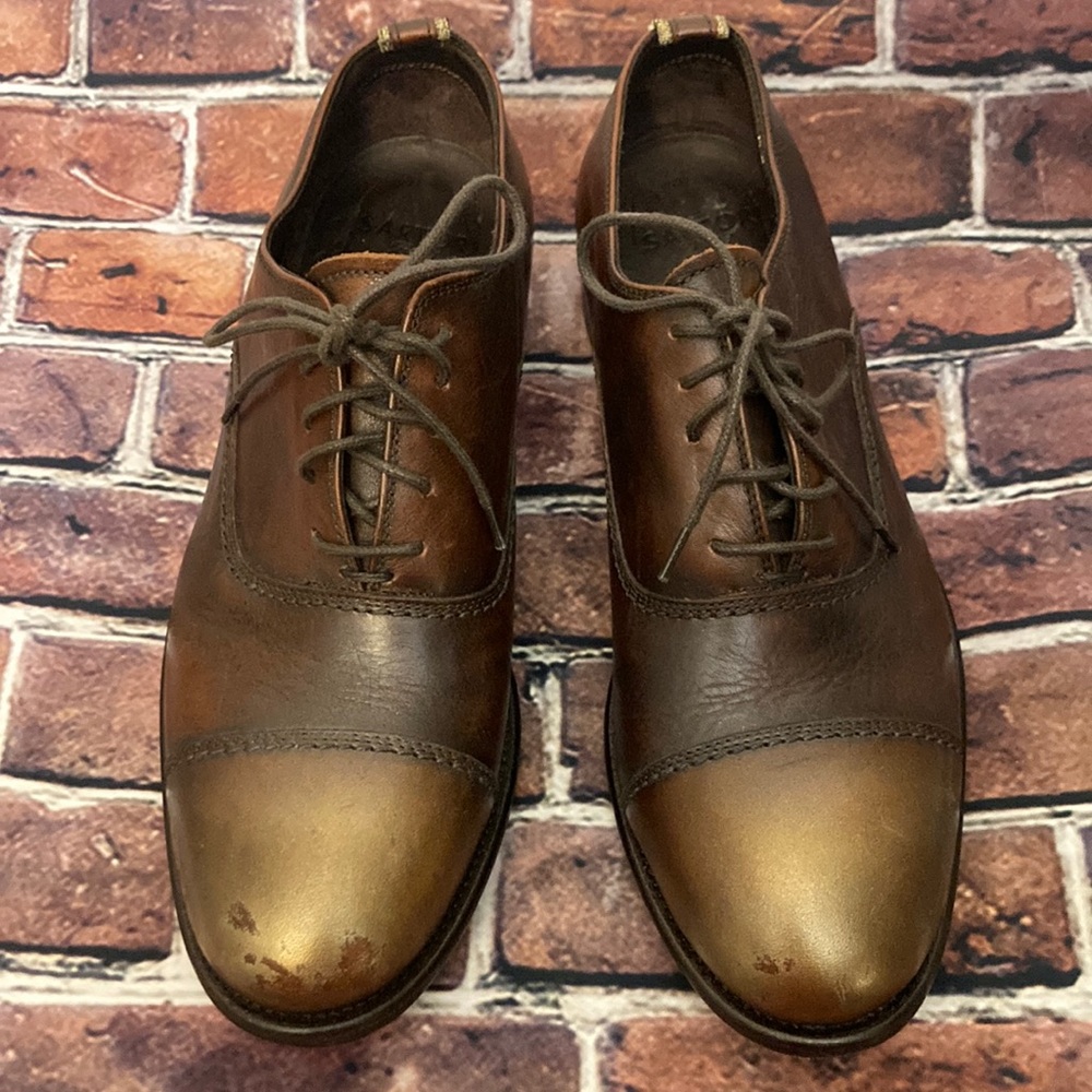 💙Satori Gold Toe Oxford Shoes